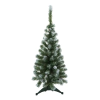 Ель искусственная MOROZCO Амурская зеленая заснеженная с шишками 1,2 м