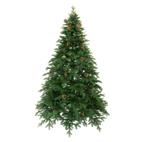 Ель искусственная BEATREES Монтана Премиум зеленая с шишками 2,1 м