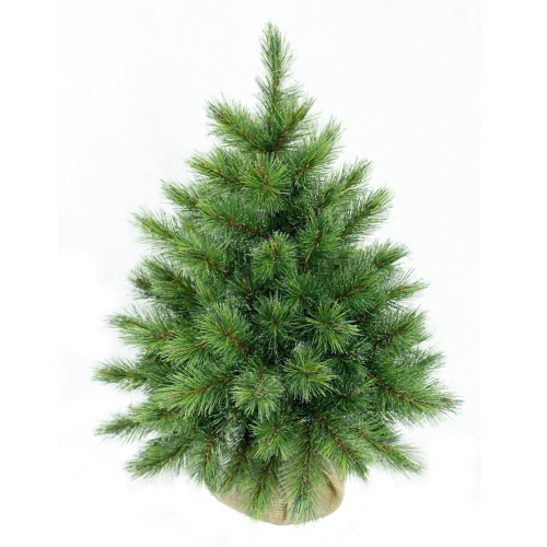 Ель искусственная BEATREES Crystal зеленая с инеем 0,45 м