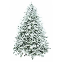Ель искусственная BEATREES Изумрудная зеленая заснеженная 2,2 м