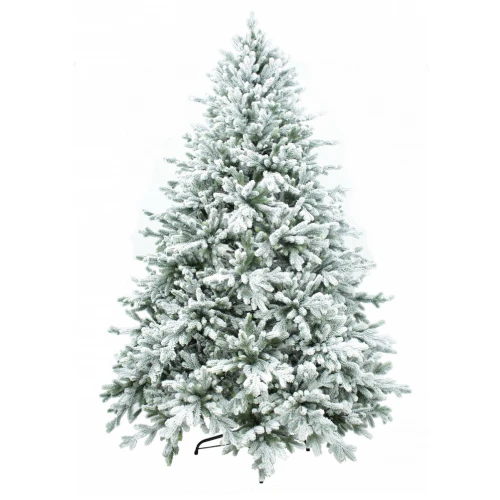 Ель искусственная BEATREES Изумрудная зеленая заснеженная 2,2 м