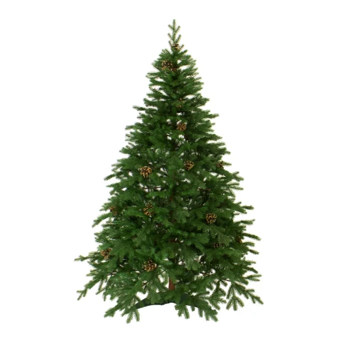Ель искусственная BEATREES Монтана Премиум зеленая с шишками 1,5 м