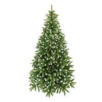 Ель искусственная BEATREES Королевская зеленая заснеженная с шишками 2,2 м