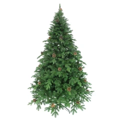 Ель искусственная BEATREES Монтана зеленая с шишками 2,1 м