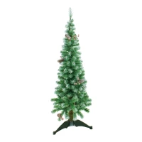 Ель искусственная MOROZCO Туя голубая заснеженная с шишками и ягодами 1,2 м