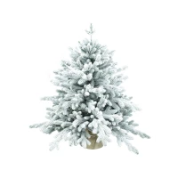 Ель искусственная BEATREES Изумрудная зеленая заснеженная 0,7 м