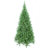 Ель искусственная BEATREES Онежская зеленая с шишками и инеем 2,5 м