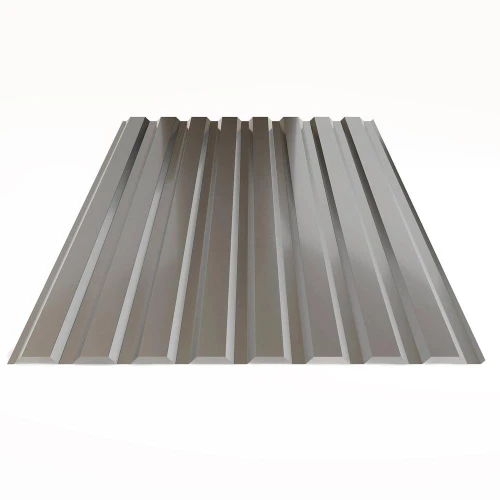 Профнастил С-20 0,45 1,15x2м светло-серый RAL 7004