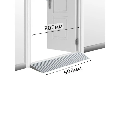 Пандус полимерный РУБЕЖ 35х200х900 мм, серый