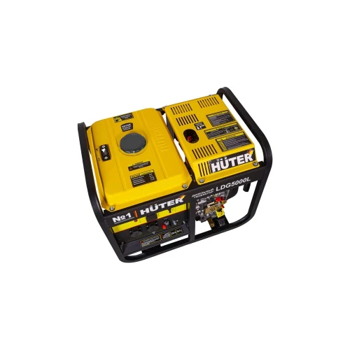 Электрогенератор дизельный LDG 5000L Huter
