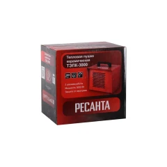 Тепловая электрическая пушка ТЭПК-3000 (керамический нагревательный элемент) Ресанта