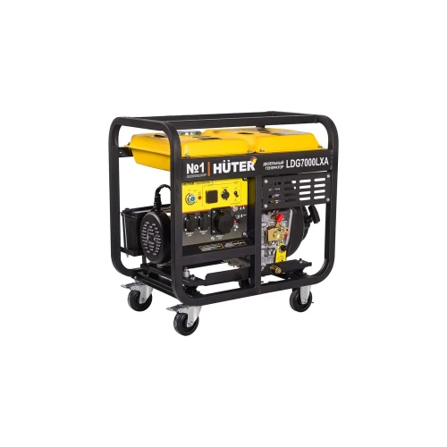 Электрогенератор дизельный LDG 7000LXА Huter