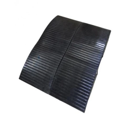 Пандус резиновый перекатной РУБИКОН для порогов высотой до 50мм, (50х380х820 мм)