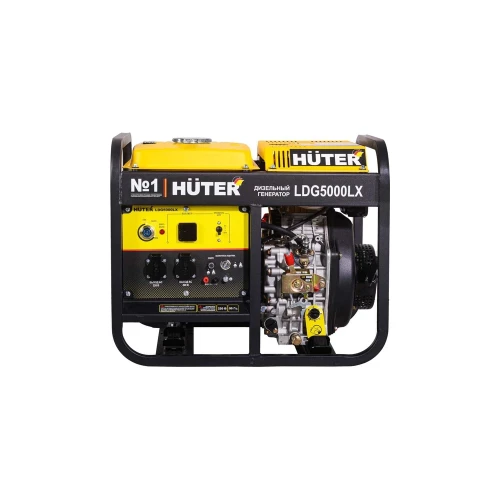 Электрогенератор дизельный LDG 5000LX Huter