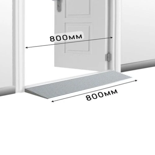 Пандус полимерный РУБЕЖ 30х200х800 мм, серый