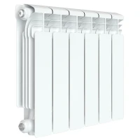 Алюминиевый радиатор Rifar Alum Ventil 500x6 секций, левое подкл-е