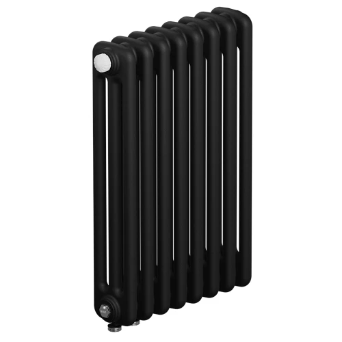 Трубчатый радиатор Rifar Tubog Ventil 3057 8 секций, нижнее подкл-е, антрацит