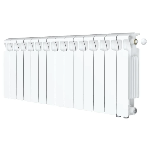 Биметаллический радиатор Rifar Monolit Ventil 300x14 секций, правое подкл-е