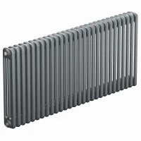Трубчатый радиатор Rifar Tubog 3057 28 секций, боковое подкл-е, титан