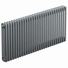 Трубчатый радиатор Rifar Tubog 3057 28 секций, боковое подкл-е, титан