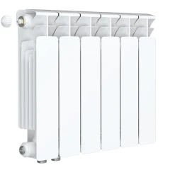 Биметаллический радиатор Rifar Base Ventil 350x6 секций, левое подкл-е