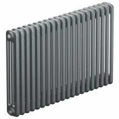 Трубчатый радиатор Rifar Tubog 3057 20 секций, боковое подкл-е, титан