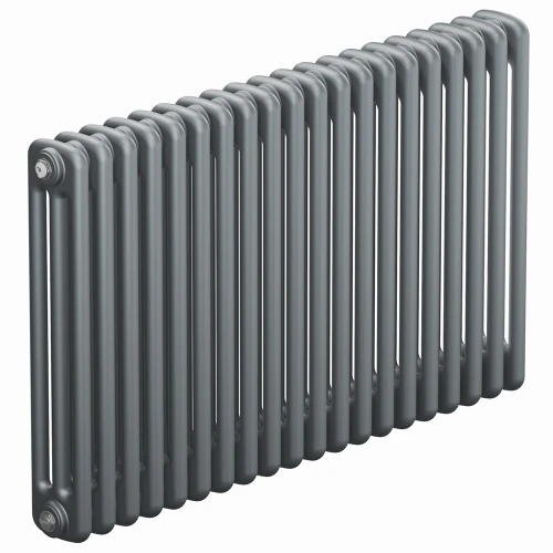 Трубчатый радиатор Rifar Tubog 3057 20 секций, боковое подкл-е, титан