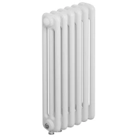 Трубчатый радиатор Rifar Tubog Ventil 3057 6 секций, нижнее подкл-е, белый