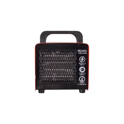 Тепловая электрическая пушка ТЭПК-2000 (керамический нагревательный элемент) Ресанта