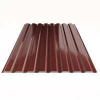 Профнастил С-20 0,35 1,15x2м красный RAL 3005