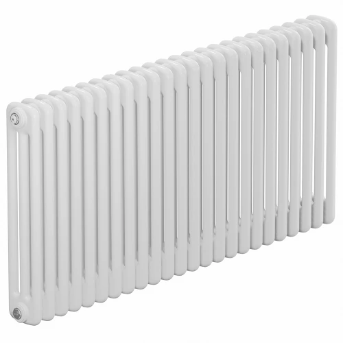 Трубчатый радиатор Rifar Tubog 3057 24 секции, боковое подкл-е, белый