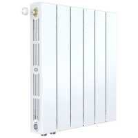 Биметаллический радиатор Rifar SUPReMO Ventil 500x6 секций, левое подкл-е