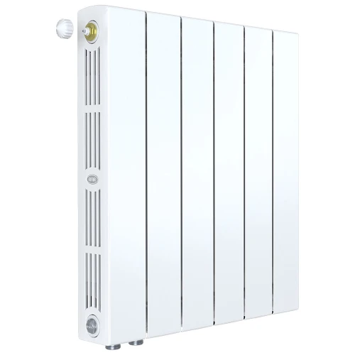 Биметаллический радиатор Rifar SUPReMO Ventil 500x6 секций, левое подкл-е