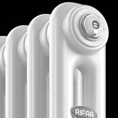 Трубчатый радиатор Rifar Tubog 2180 4 секции, боковое подкл-е, белый