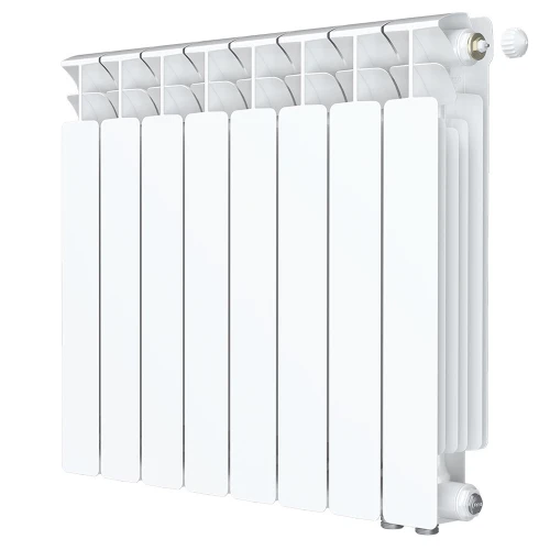 Биметаллический радиатор Rifar Base Ventil 500x8 секций, правое подкл-е