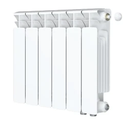 Биметаллический радиатор Rifar Base Ventil 350x6 секций, правое подкл-е