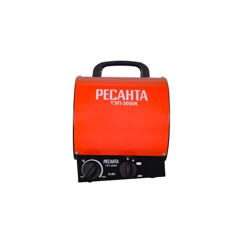 Тепловая электрическая пушка ТЭП-3000К (круглая) Ресанта