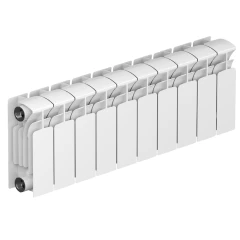 Биметаллический радиатор Rifar Base 200x10 секций, боковое подкл-е