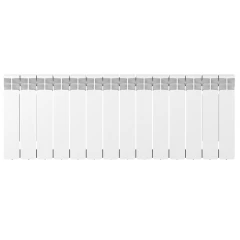 Биметаллический радиатор Rifar Base 350x14 секций, боковое подкл-е