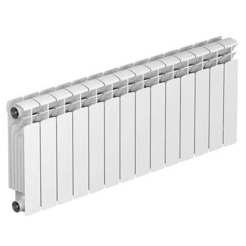 Биметаллический радиатор Rifar Base 350x14 секций, боковое подкл-е