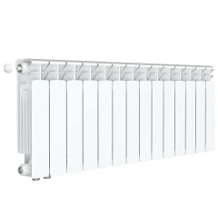 Биметаллический радиатор Rifar Base Ventil 350x14 секций, левое подкл-е