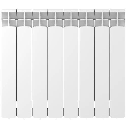 Биметаллический радиатор Rifar Base 500x8 секций, боковое подкл-е