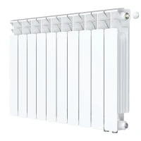 Биметаллический радиатор Rifar Base Ventil 500x10 секций, правое подкл-е