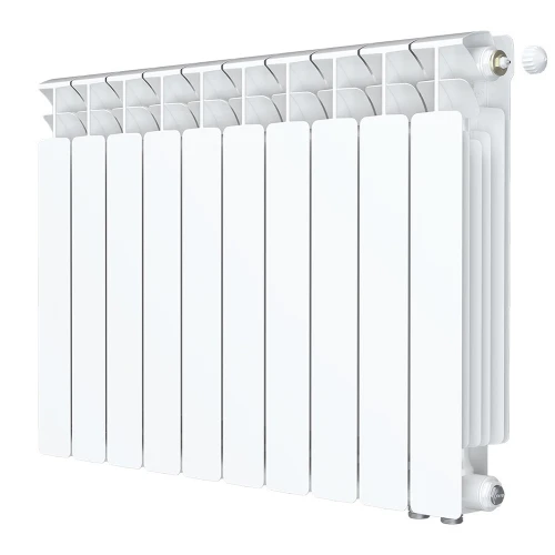 Биметаллический радиатор Rifar Base Ventil 500x10 секций, правое подкл-е