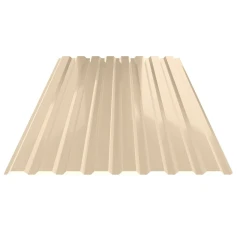 Профнастил С-20 0,35 1,15x2м слоновая кость RAL 1015