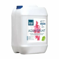Грунтовка-концентрат для наружных и внутренних работ Bergauf Aqua Grunt U, 5 л