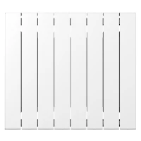 Биметаллический радиатор Rifar SUPReMO 500x8 секций, боковое подкл-е, белый