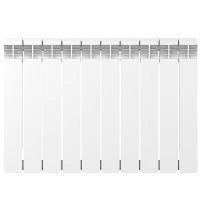Алюминиевый радиатор Rifar Alum 500x10 секций, боковое подкл-е