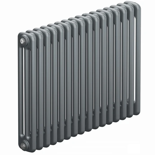 Трубчатый радиатор Rifar Tubog 3057 16 секций, боковое подкл-е, титан