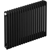Трубчатый радиатор Rifar Tubog Ventil 3057 18 секций, нижнее подкл-е, антрацит